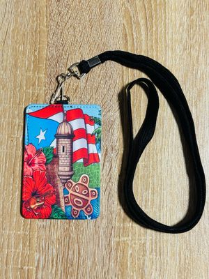 Puerto Rico ID Badge Holder
