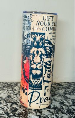 Man Of Faith Tumbler