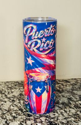 Puerto Rico Boricua Tumbler