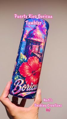Puerto Rico Boricua Tumbler
