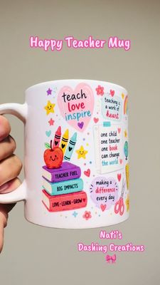 Happy Teacher Mug