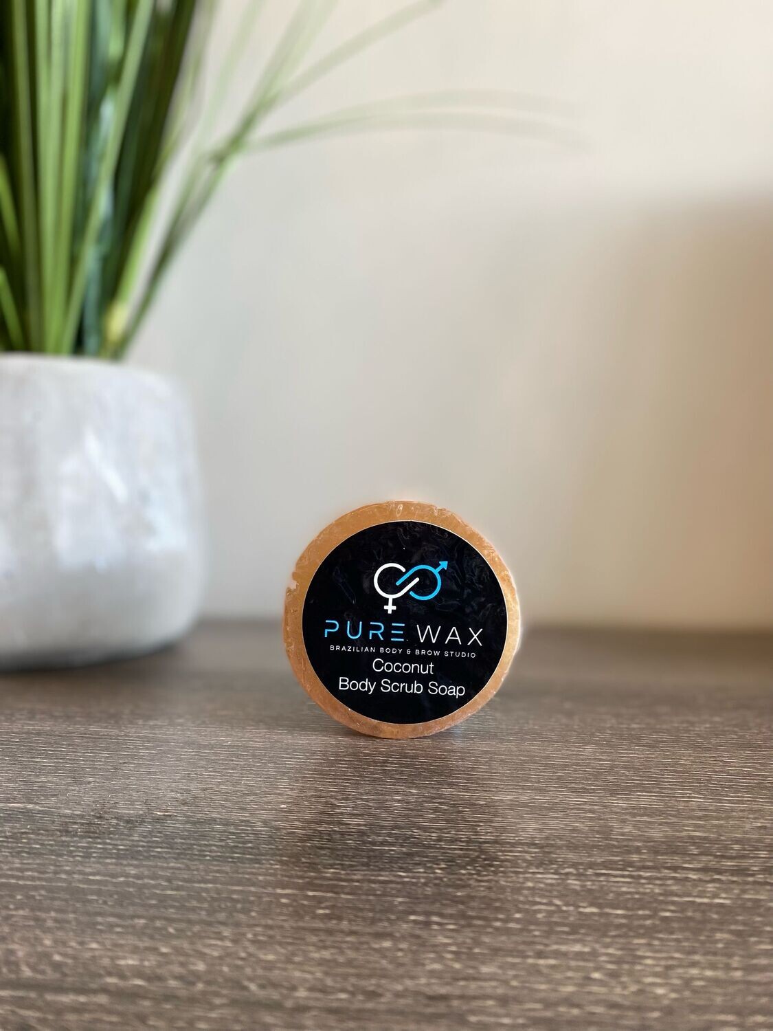 Coconut Exfoliating Body Scrub Loofah Soap