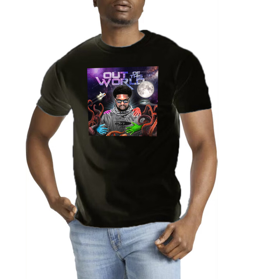 D-Win Out Of This World Black T-Shirt