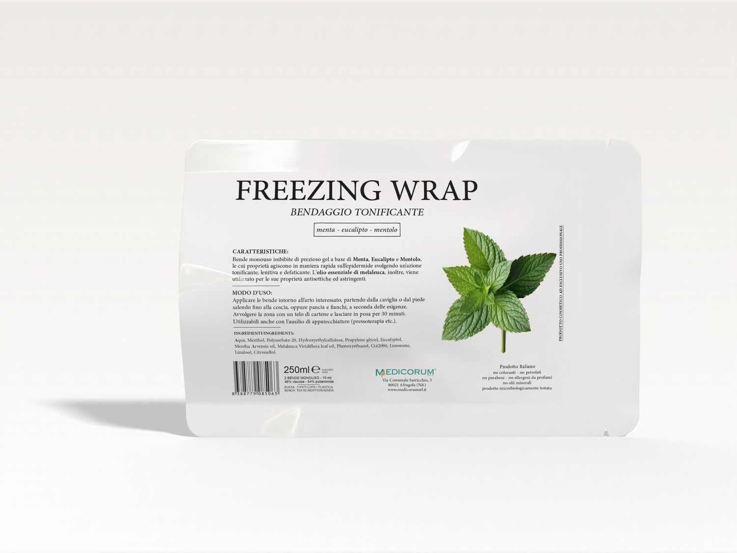 Freezing Wrap - Bendaggio Tonificante