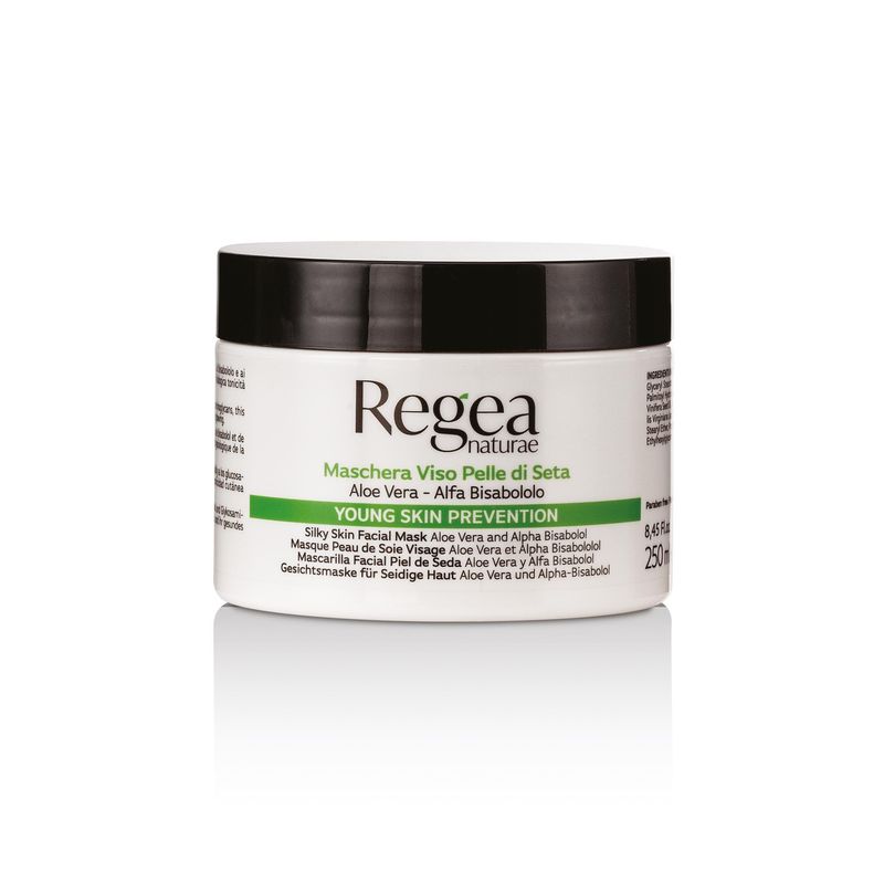 Maschera Viso Pelle di Seta - Aloe Vera e Alfa Bisabololo