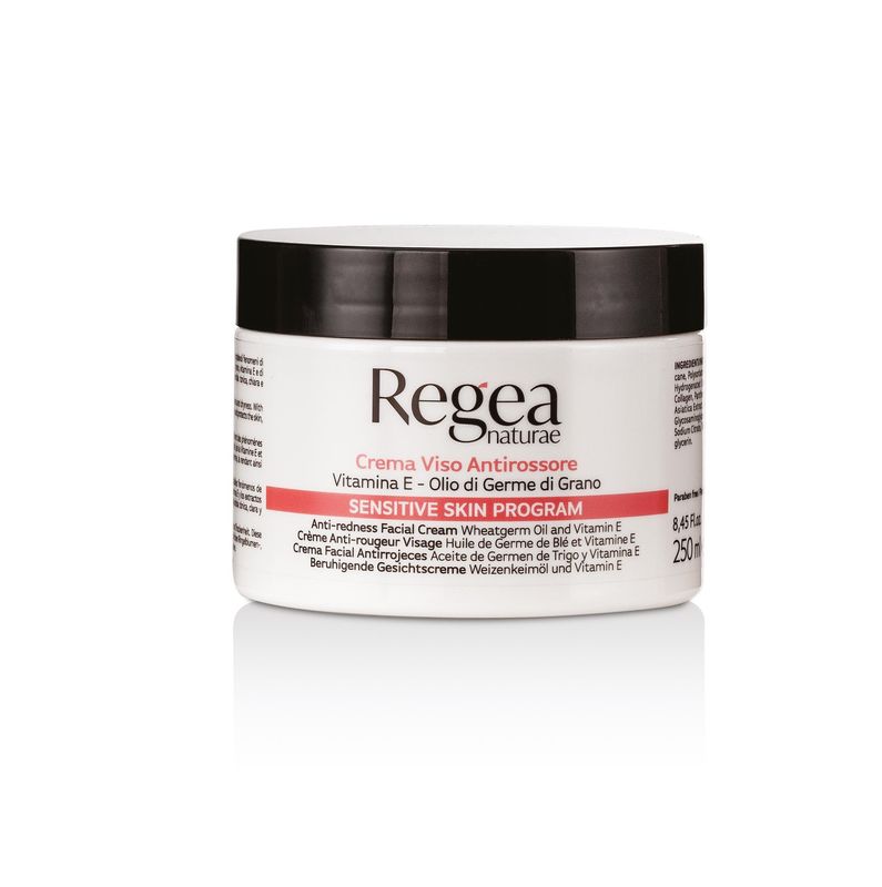 Maschera Viso Antirossore - Vitamina E e Olio di Germe di Grano