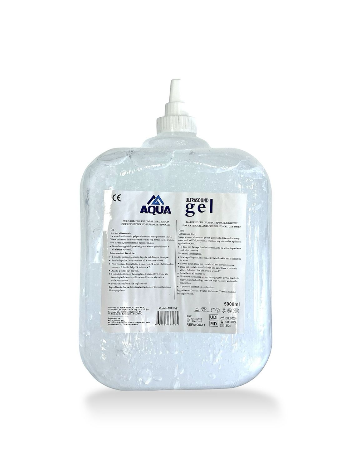Gel per ultrasuoni ed IPL