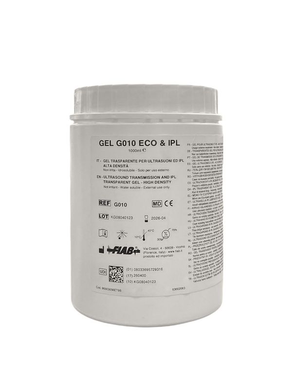 Gel Trasparente per Ultrasuoni Ed Ipl - Alta Densità
