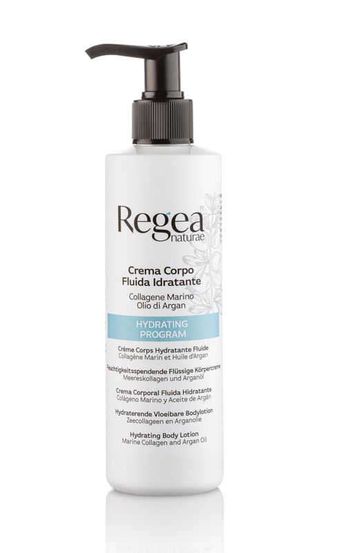 Crema Corpo Fluida Idratante - Collagene Marino e Olio di Argan