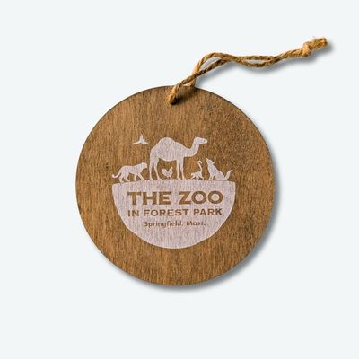 Zoo Wood Ornament