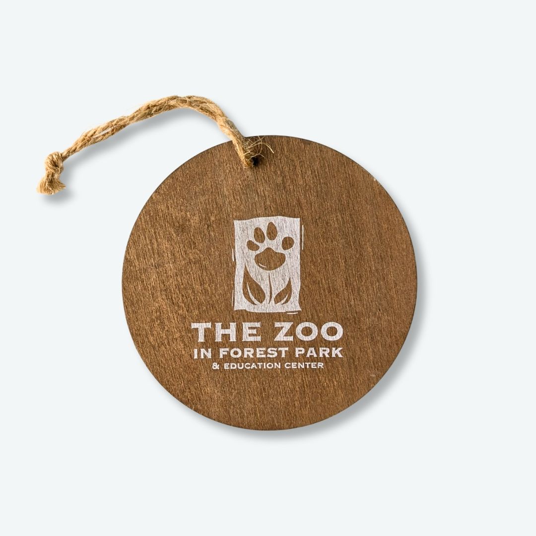 Zoo Wood Ornament