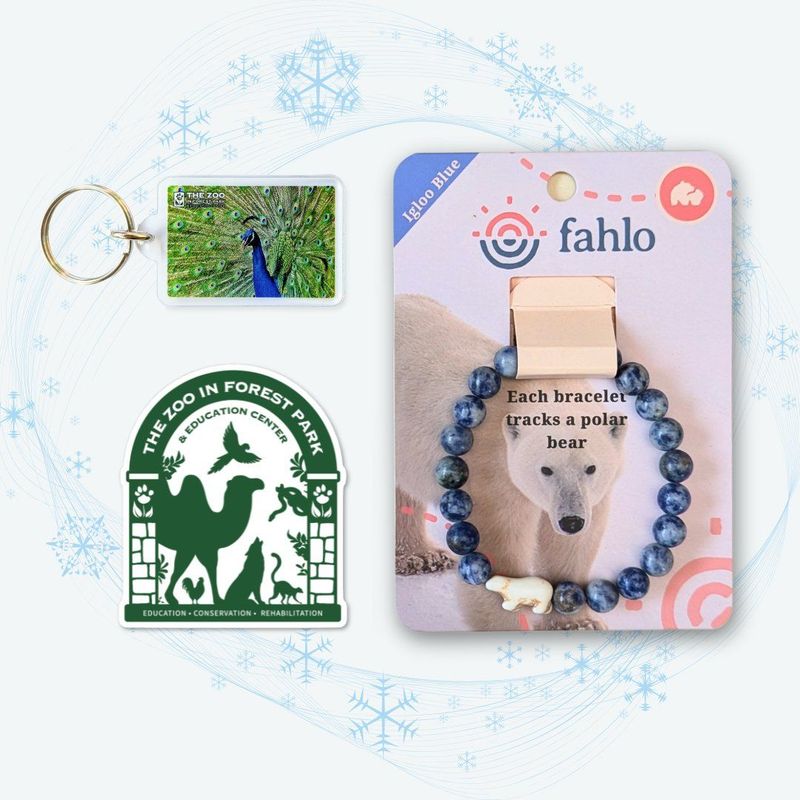 Holiday Fahlo Bracelet & Keychain Bundle