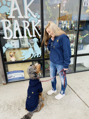 8 Paws of Gold Dog Hoodie