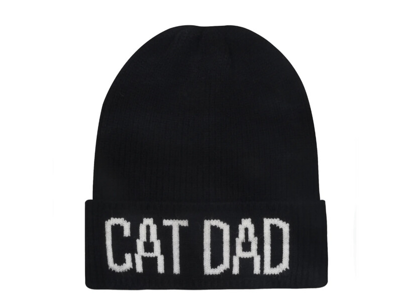 Cat Dad Knit Hat