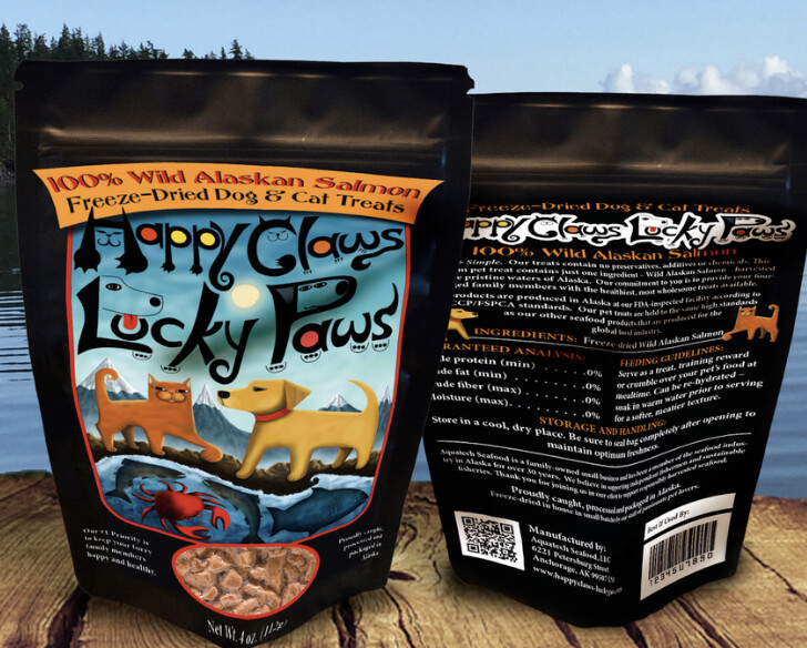 Happy Claws Lucky Paws - Salmon