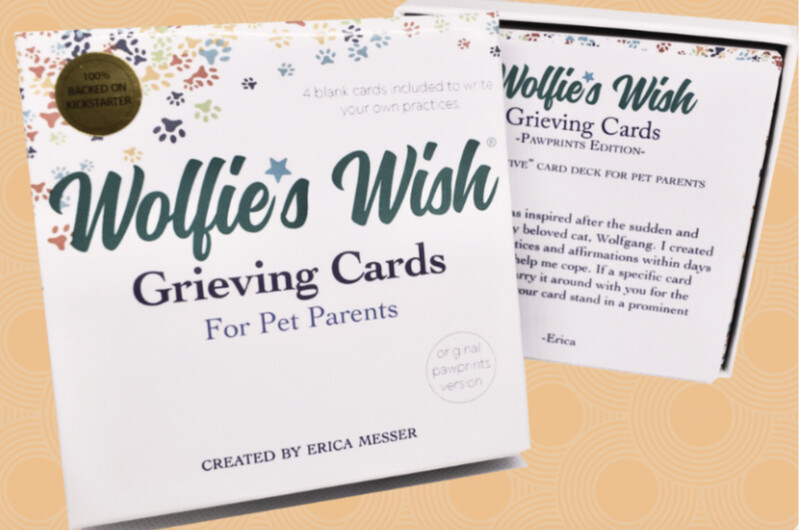 Wolfies Wish Pawprints Cards