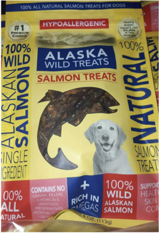 Wild Alaska Salmon Treats - 4 oz