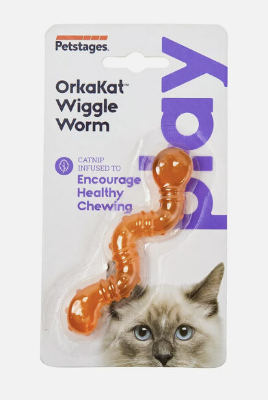 Wiggle Worm Dental Catnip