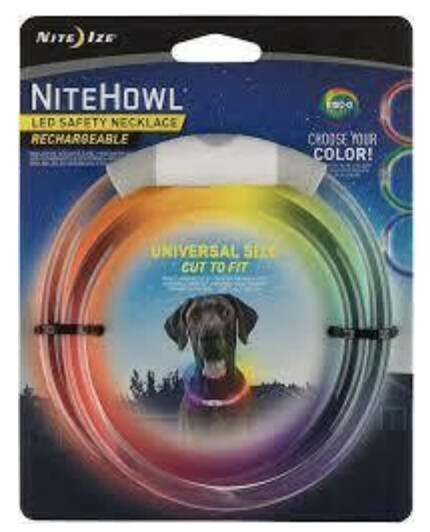 NiteHowl Rechargeable LED Safety Necklace - Disc-O