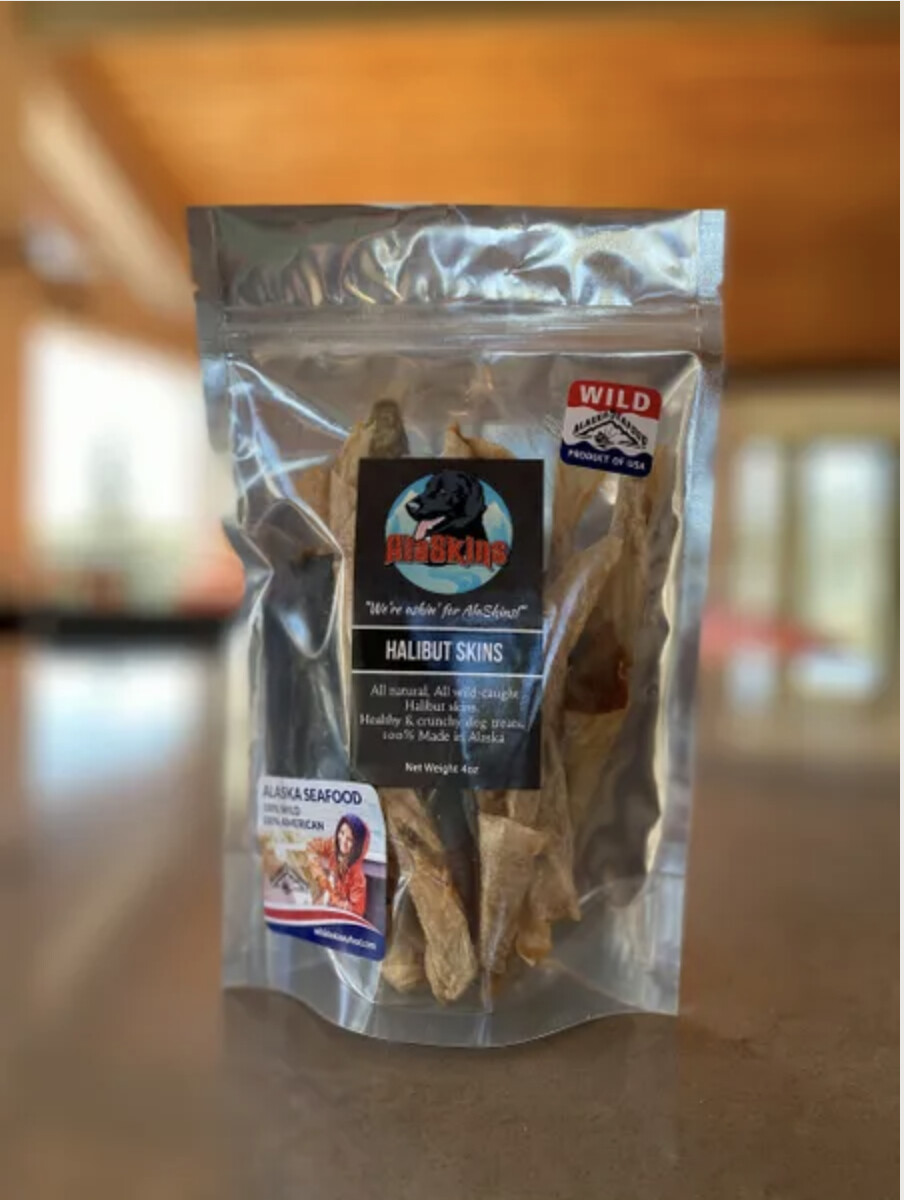 4oz  Halibut Alaskins, Size: 4oz