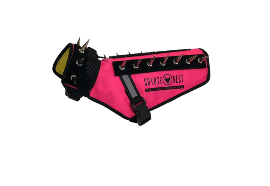 Coyote Vest, Color: Neon Pink, Size: Mini