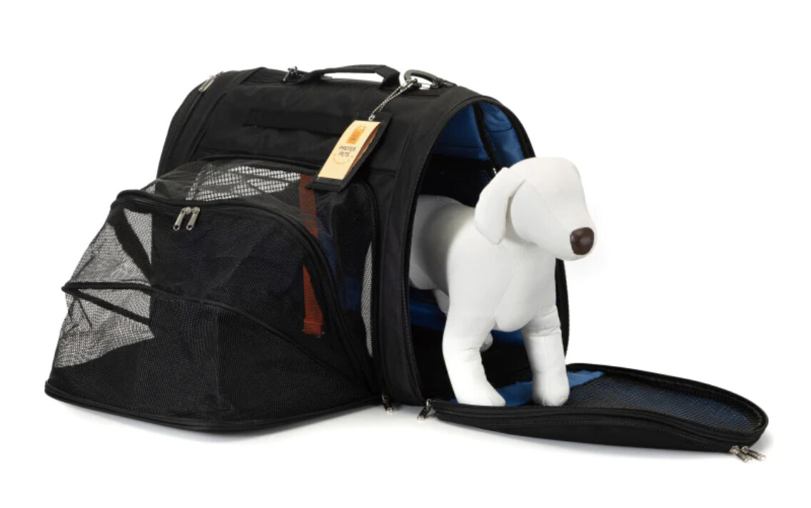 Expandable Hideaway Backpack, Color: Black 17x10x12