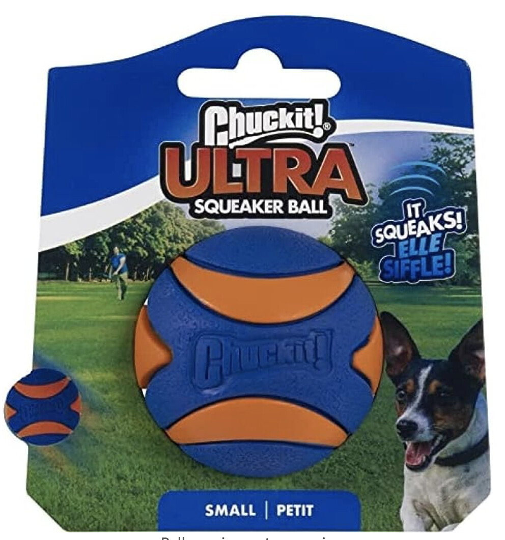 ChuckIt! Ultra Squeaker Ball, Size: S