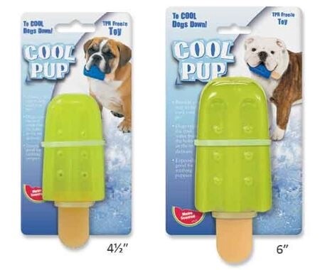 Cool Pup Toy, Color: Green, Size: Large, Style: Popsicle