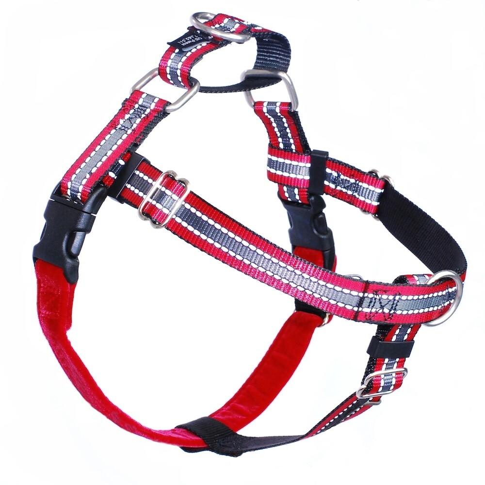 Freedom Harness Reflective, Color: Red, Size: XS