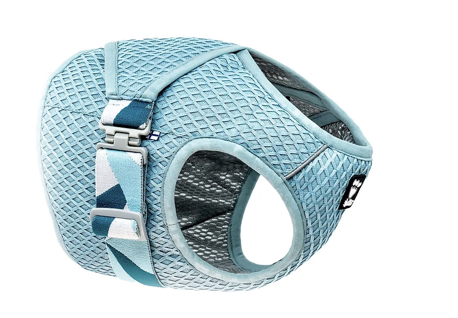 Hurtta Cooling Wrap, Size: 16-20, Color: Aquamarine