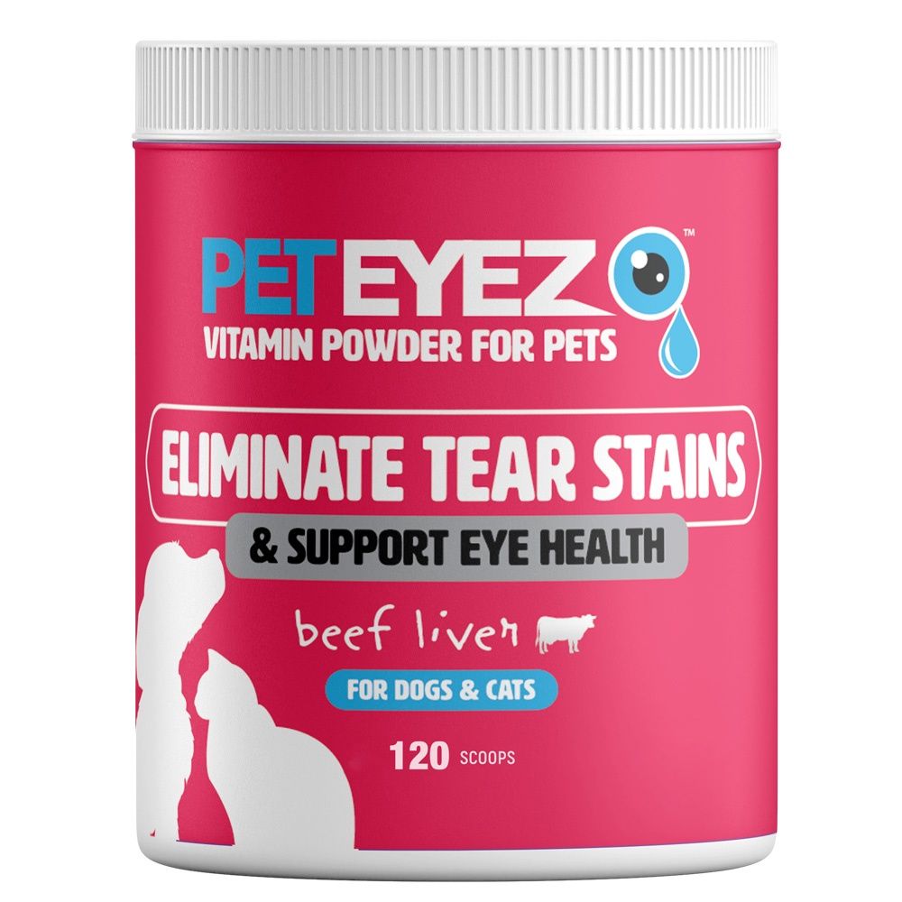 PetEyez Vitamin Powder for Dogs&amp;Cats, Flavor: Beef Liver