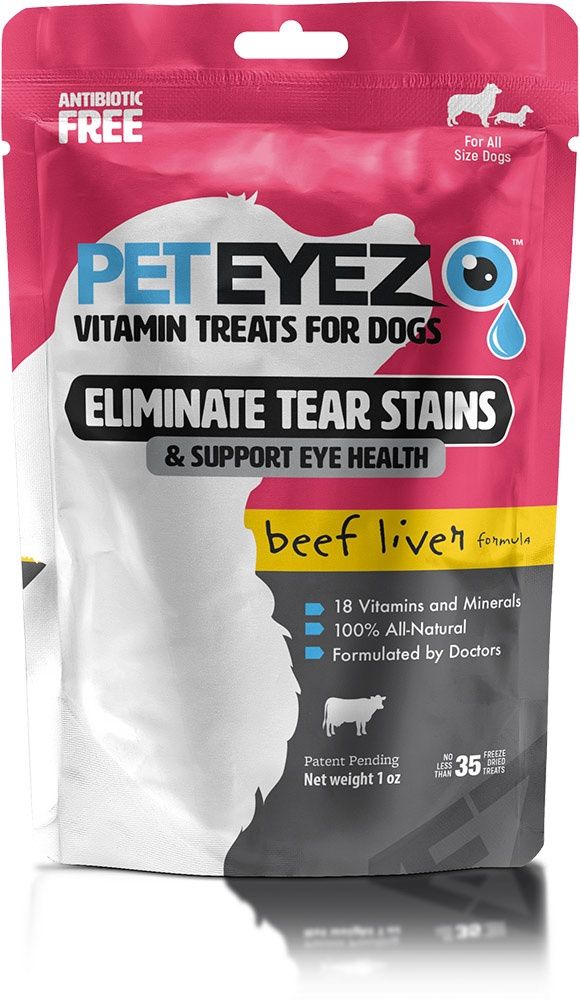 PetEyez Vitamin Treats For Dogs, Flavor: Beef Liver