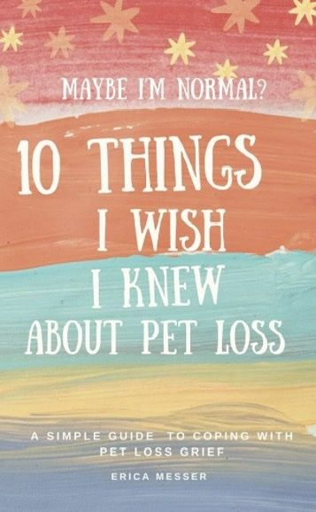 Maybe I’m Normal: 10 Things I Wish I Knew About Pet Loss