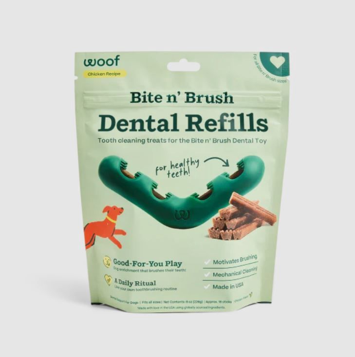WOOF Bite n' Brush Dental Refill