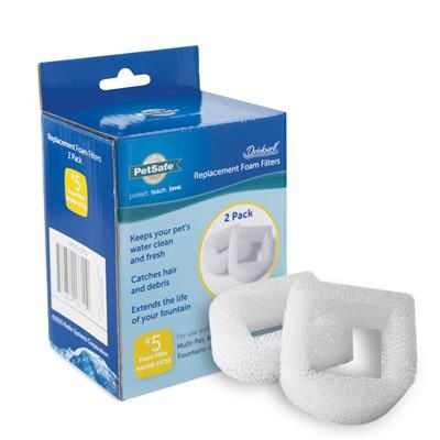 Drinkwell Foam Replacement Filters - 2 Pack