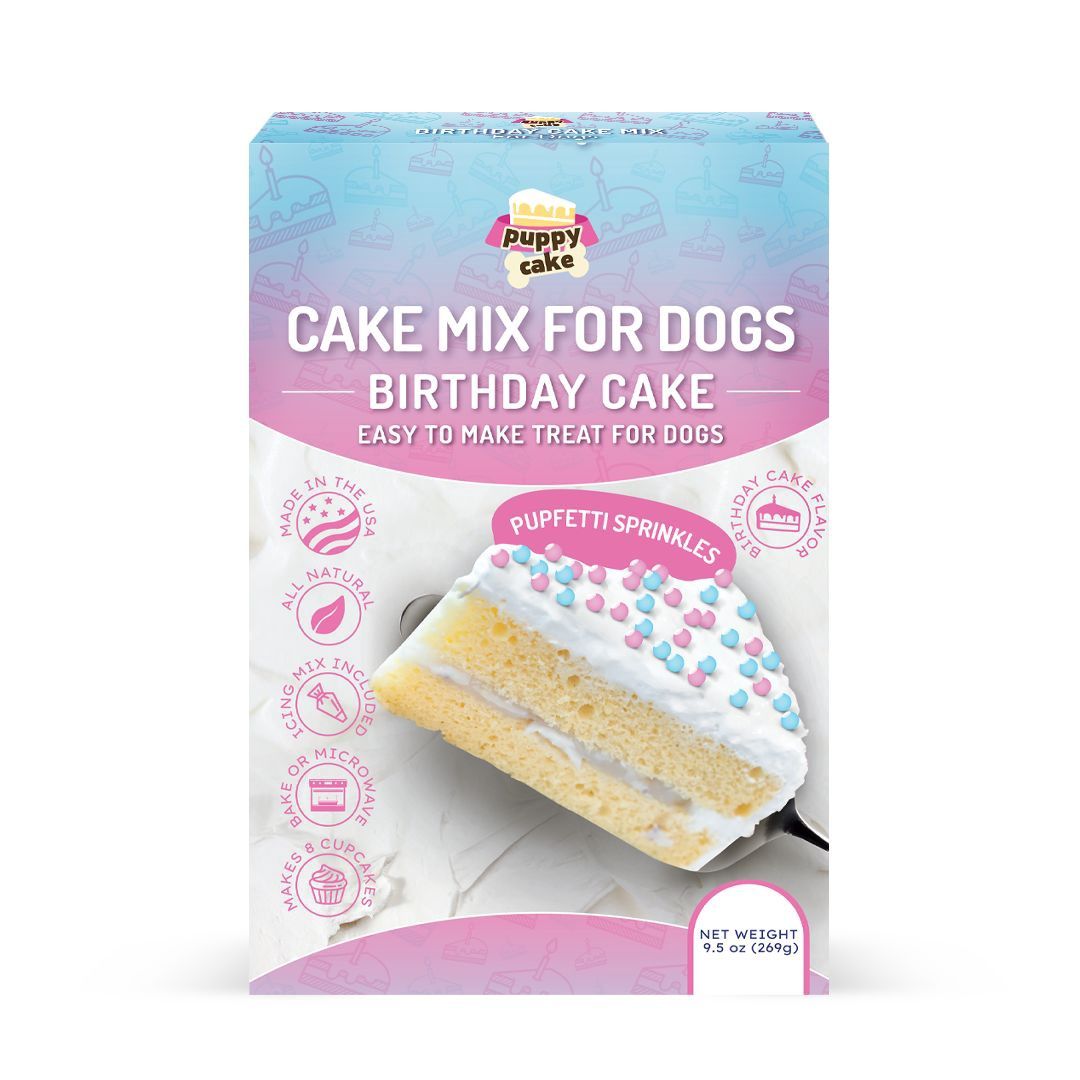 Puppy Cake Mix (box)