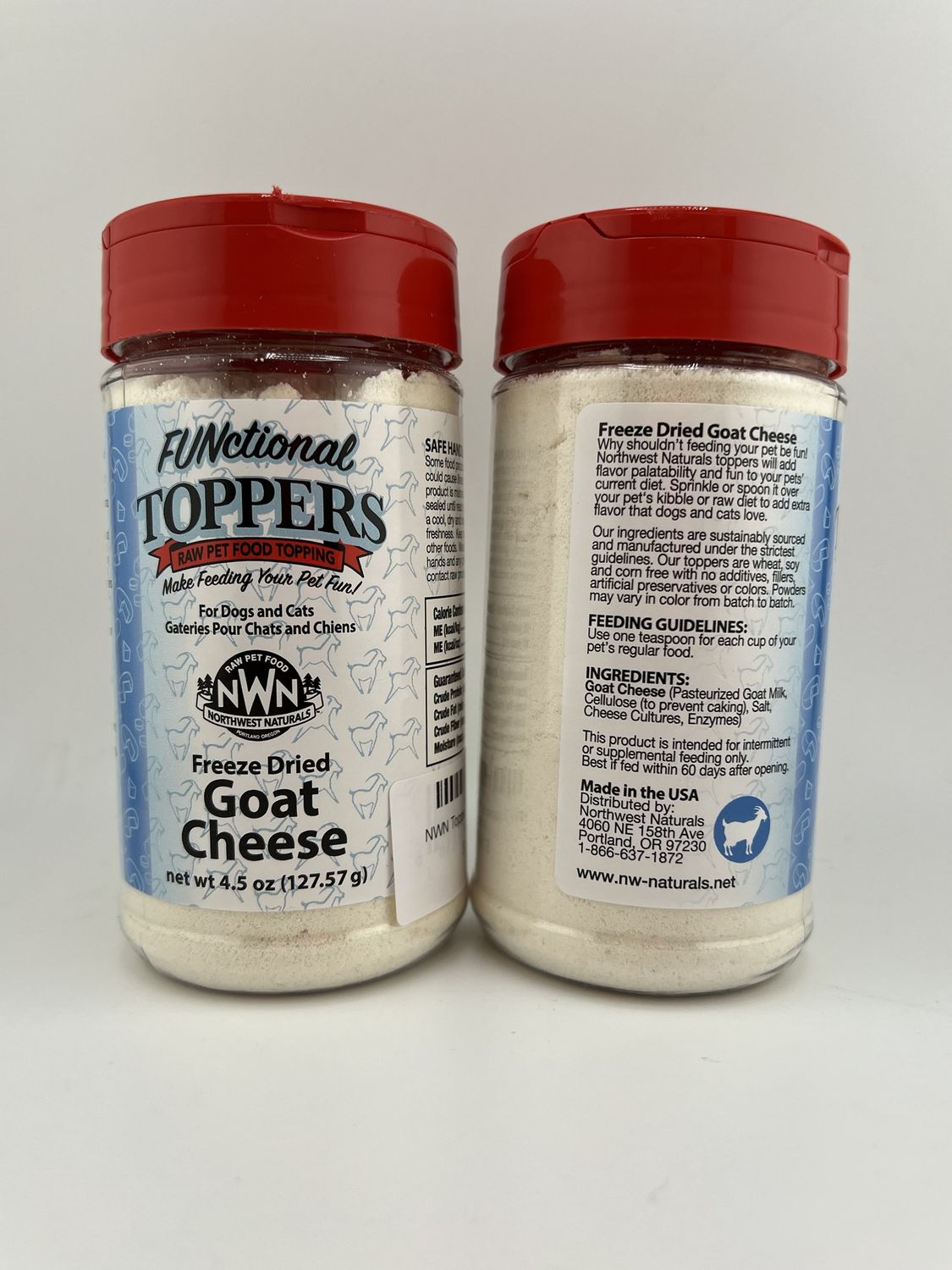 NWN Toppers, flavo: Goat Cheese 4.5oz