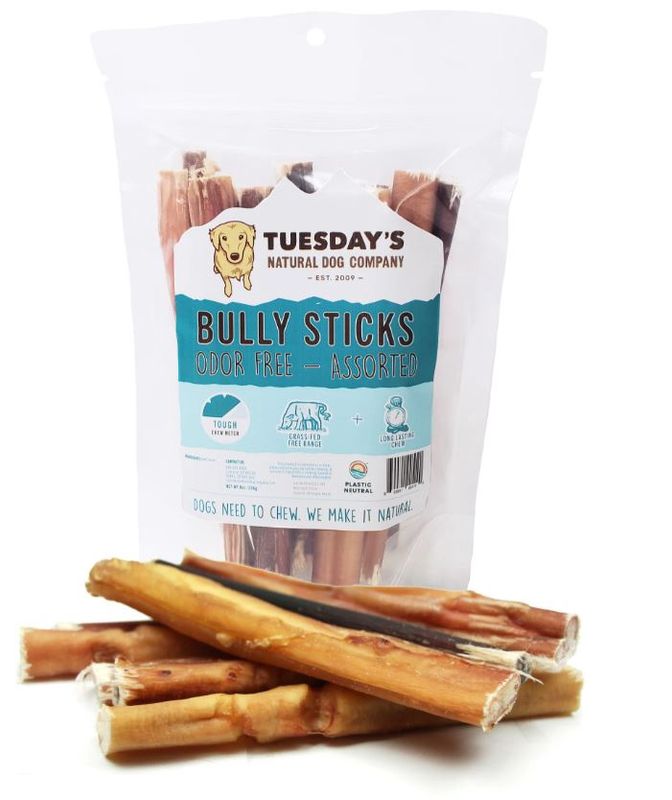 Bully Sticks Odor Free - 8 oz bag