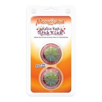 Stick 'n' lick Compressed Catnip, Type: Kalico