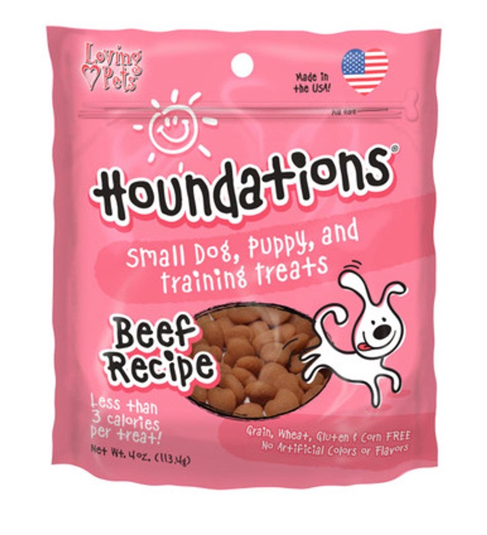 Houndations Training Treats, Flavor: Beef
