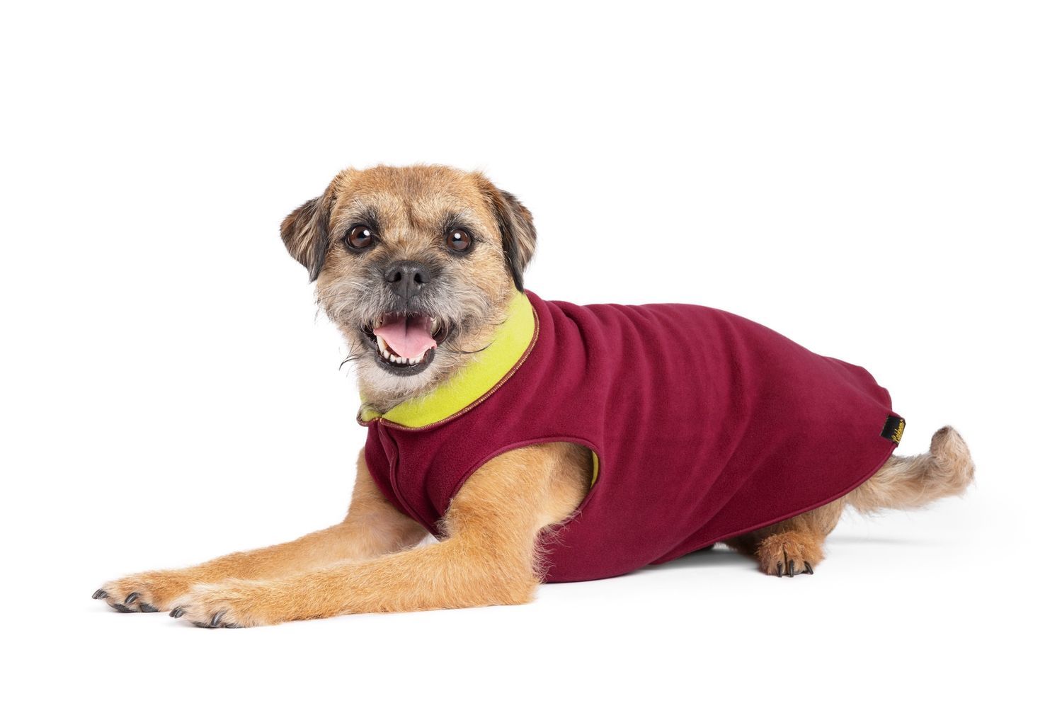 GP Double Layer Fleece, Color: Garnet/Avocado, Size: 6
