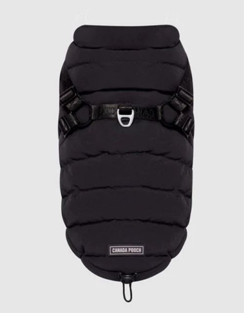 CP Harness Puffer, Color: Black, Size: 8