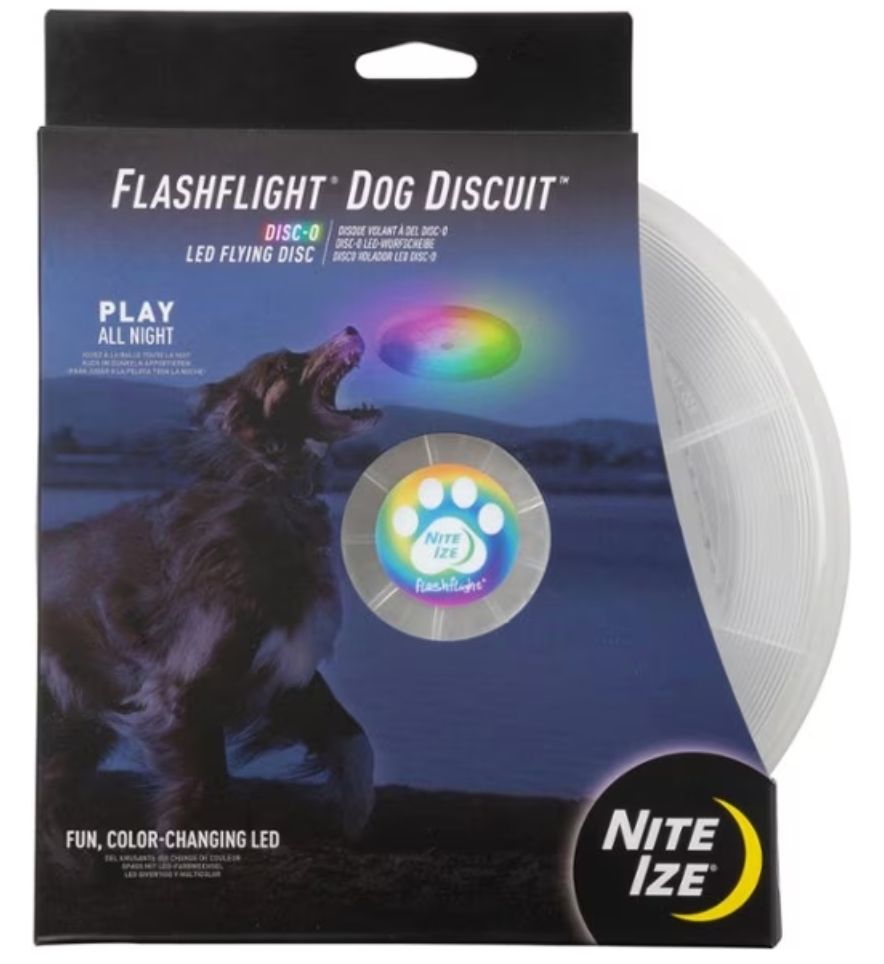 Flashflight Dog Discuit LED Flying Disc