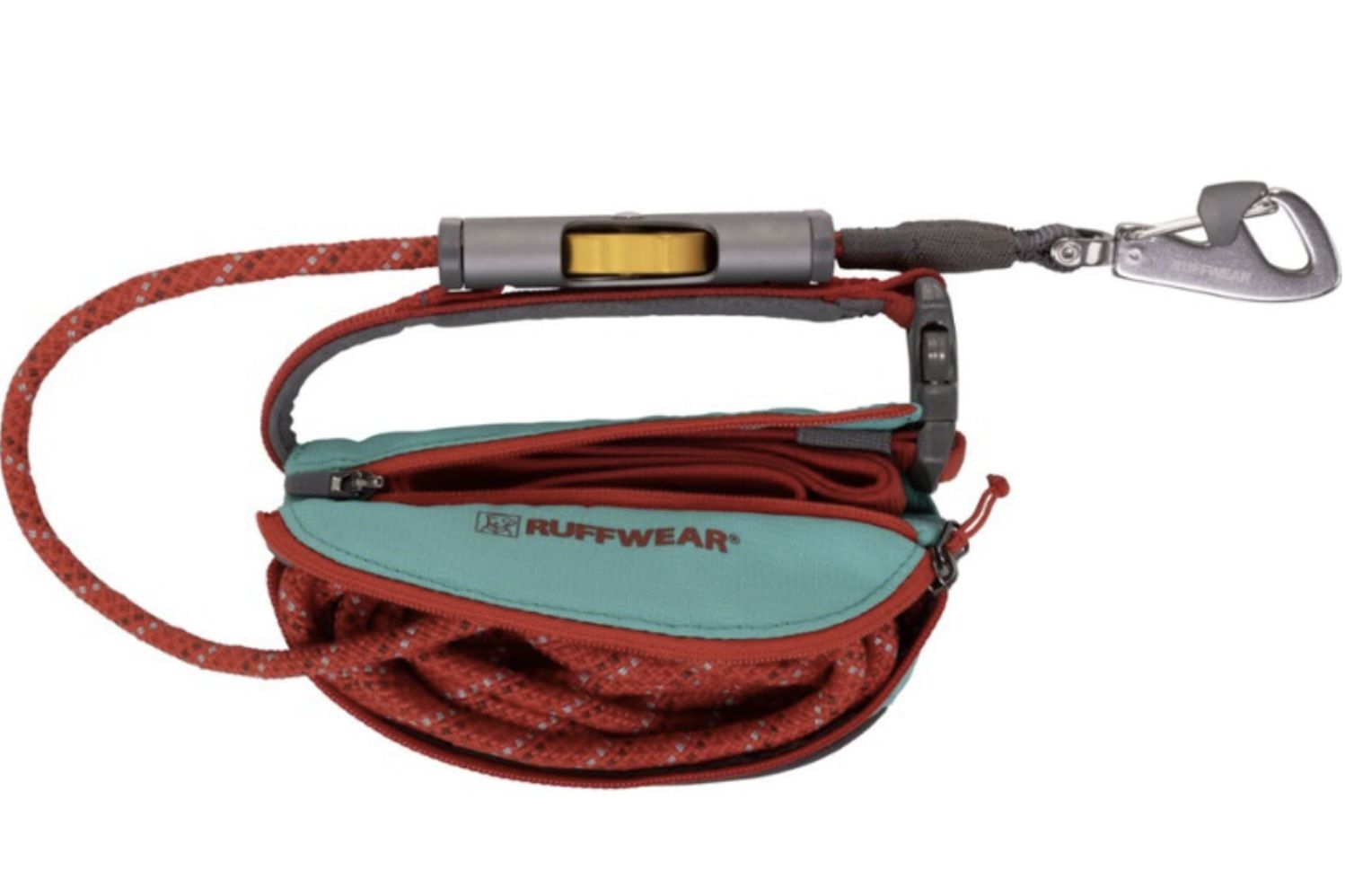 Hitch Hiker Leash, Color: Aurora Teal