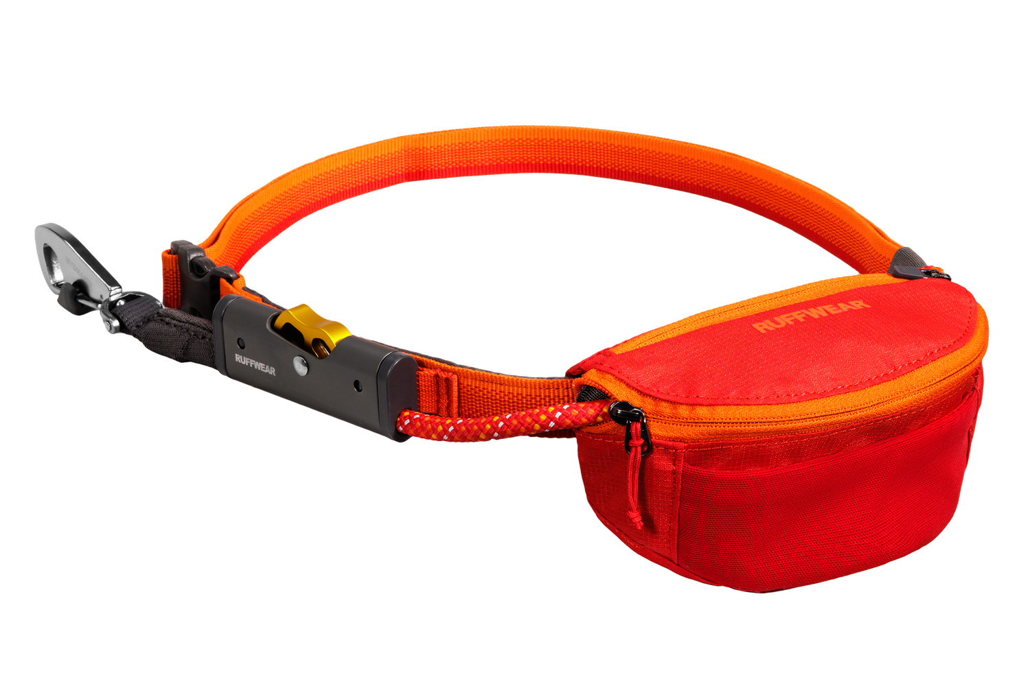 Hitch Hiker Leash, Color: Red Currant