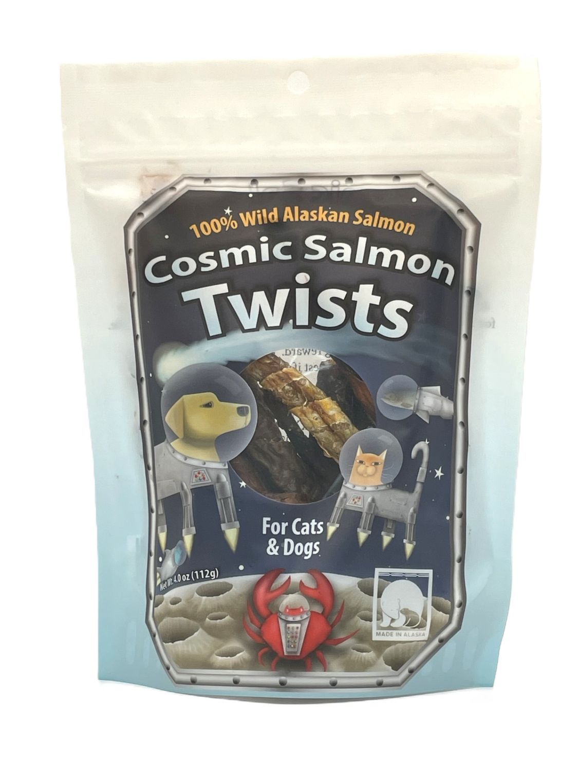 Cosmic Crisp Salmon Twists, Size: 4oz