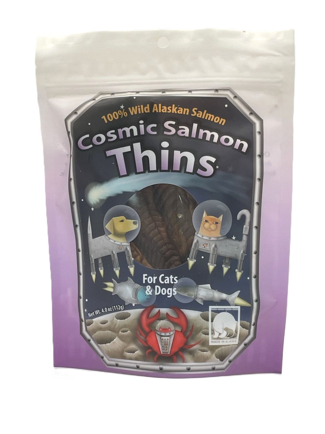 Salmon Skin Thins, Size: 4oz