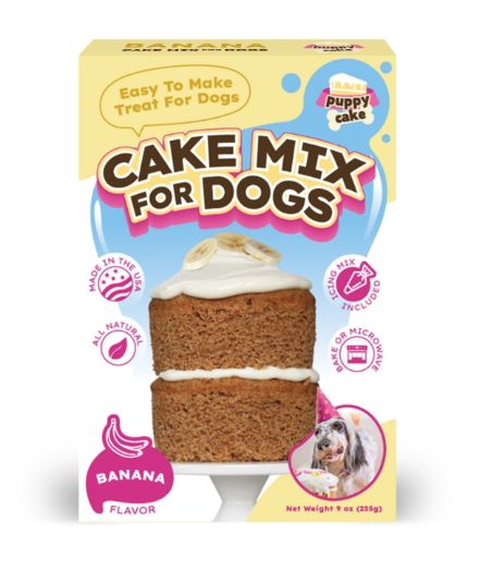 Puppy Cake Mix (box)