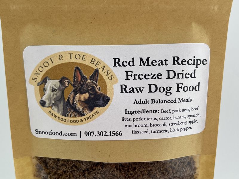 Snoot &amp; Toe Beans Freeze Dried Dog Food
