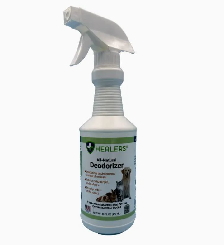 Healers Home Deodorizer 16oz Spray